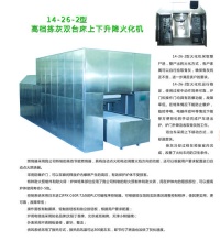 14-26-2型**揀灰雙臺床上下升降火化機_火化設備_重慶天譽**設備
