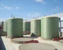 青島麥島污水處理廠儲罐案例-山東朗峰**設備有限公司